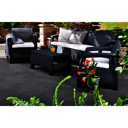 Keter Corfu Triple Lounge Set